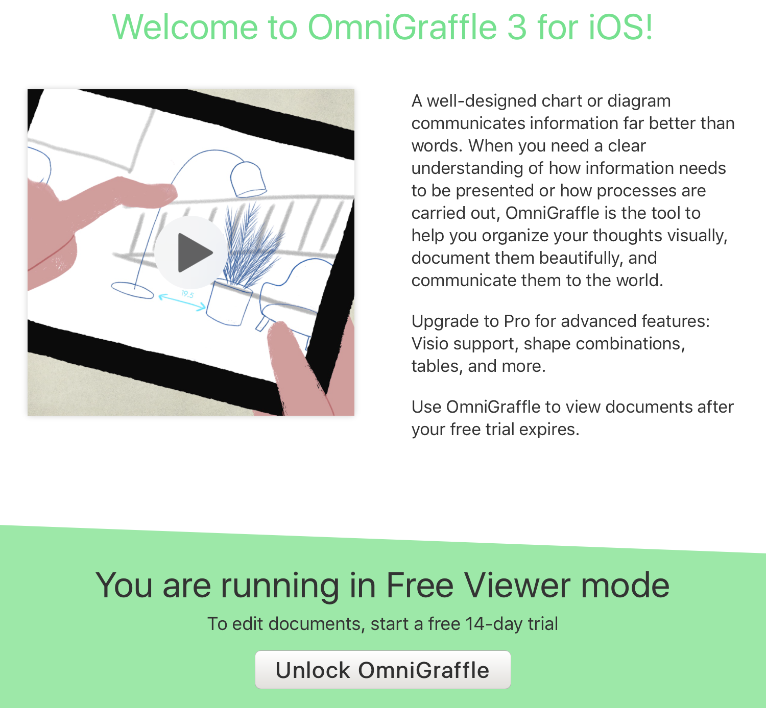 Welcome to OmniGraffle 3 for iOS
