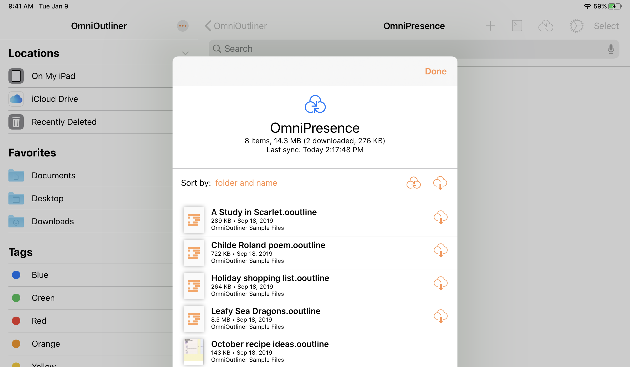 OmniPresence Download Manager