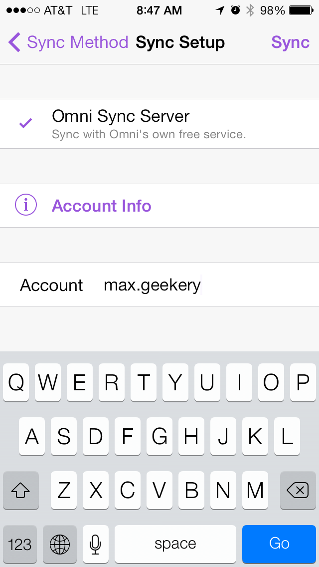 Settings in OmniFocus 2