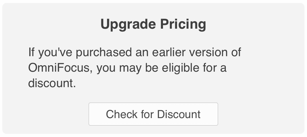 omnifocus coupon code