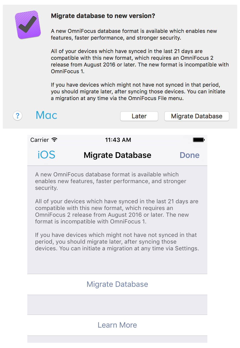 The OmniFocus for Migration Prompts