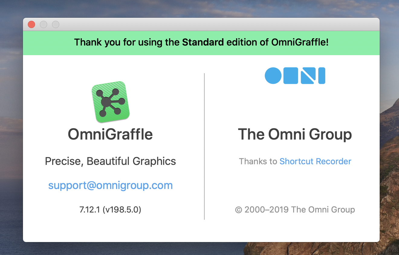 OmniGraffle 7 Standard