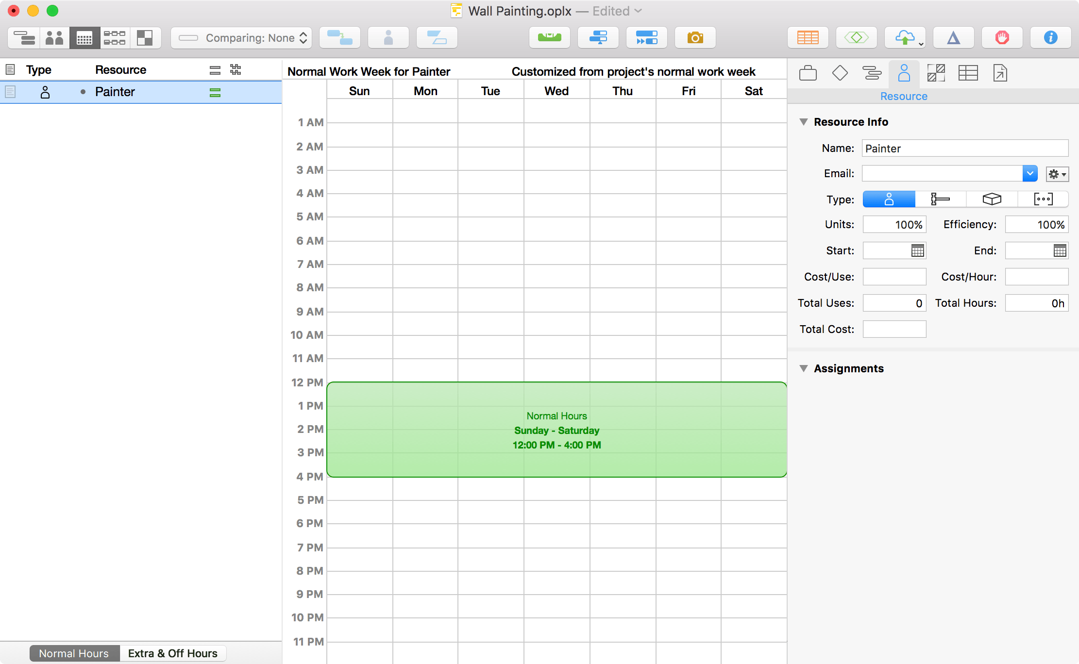 The Painter’s schedule