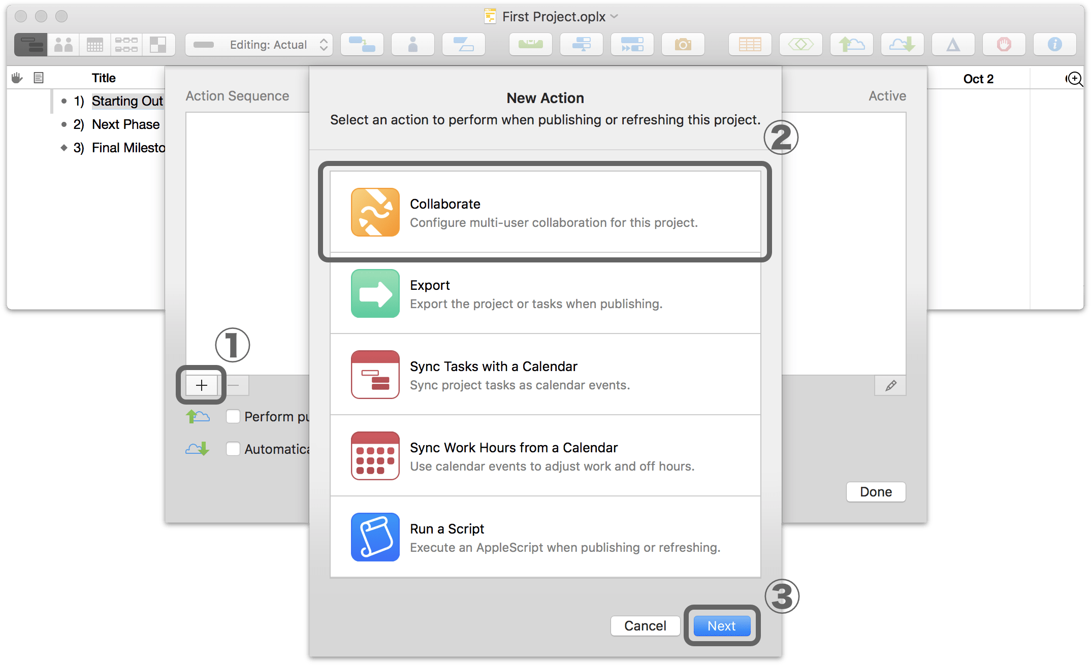 omniplan setup vacation and holidays