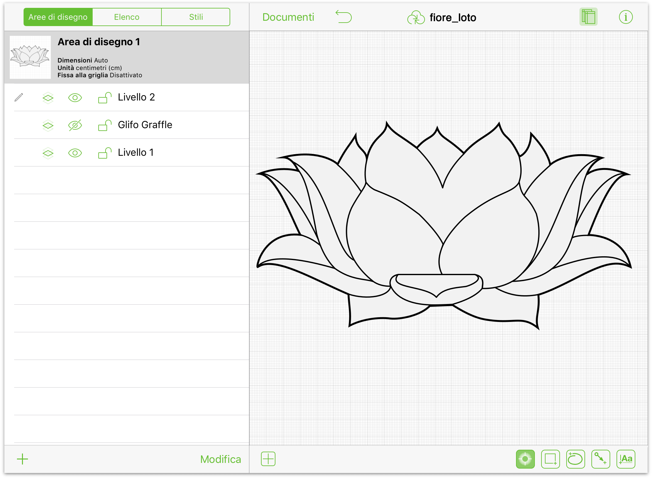 Manuale Dellutente Di Omnigraffle 22 Per Ios Utilizzo Di