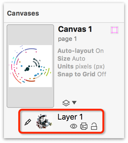 The Layer controls