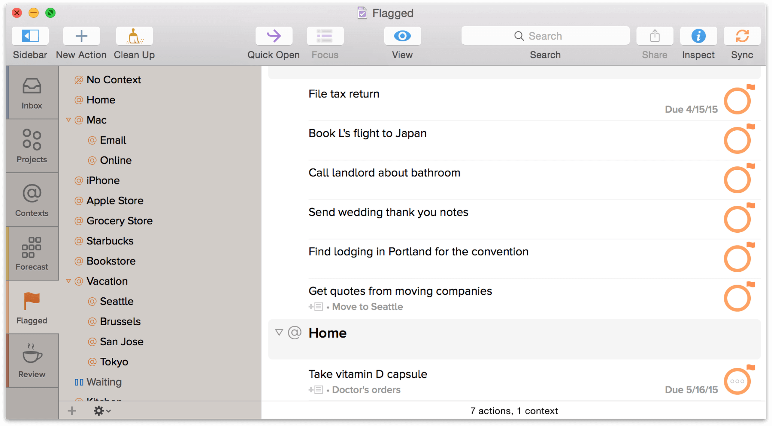 omnifocus applescript