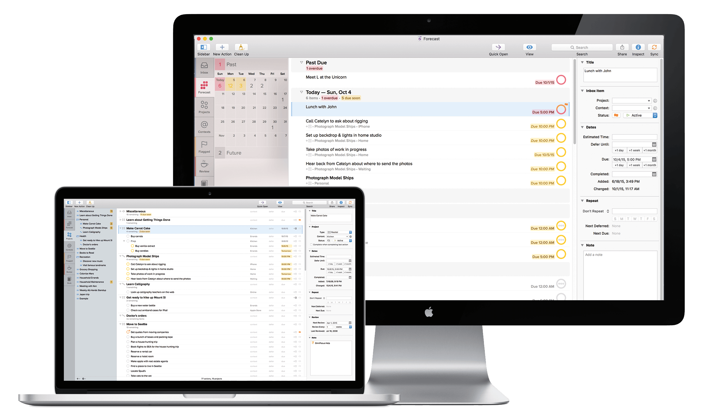omnifocus subscription gives access to pro features