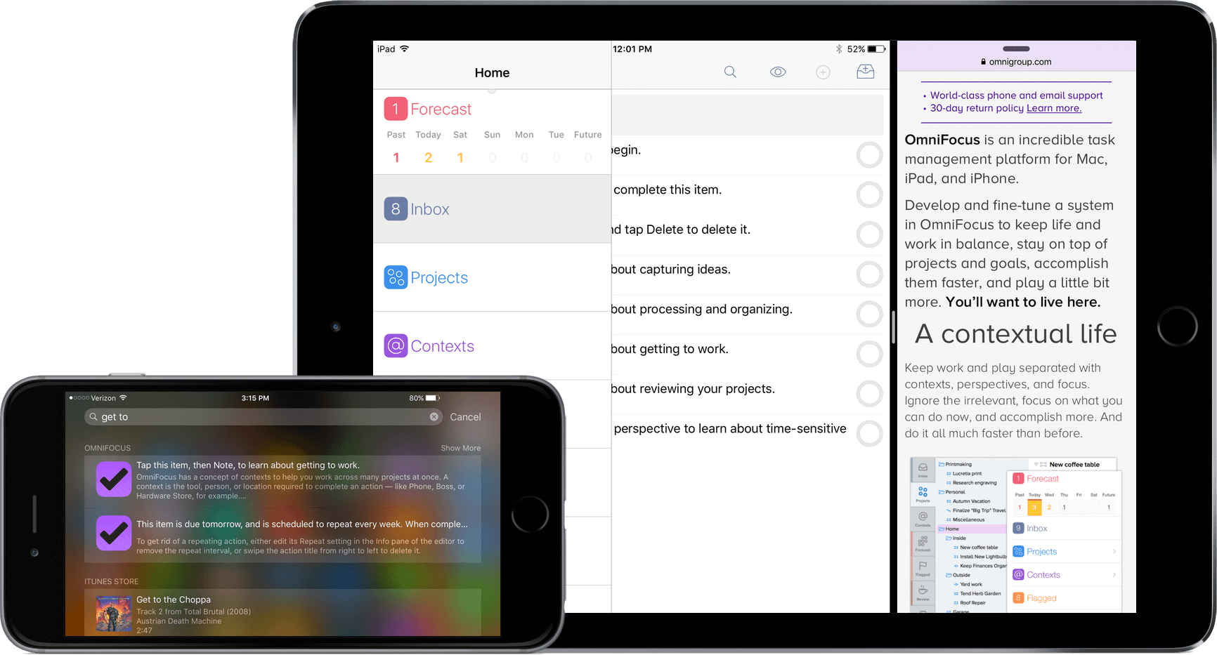 omnifocus ipad pro