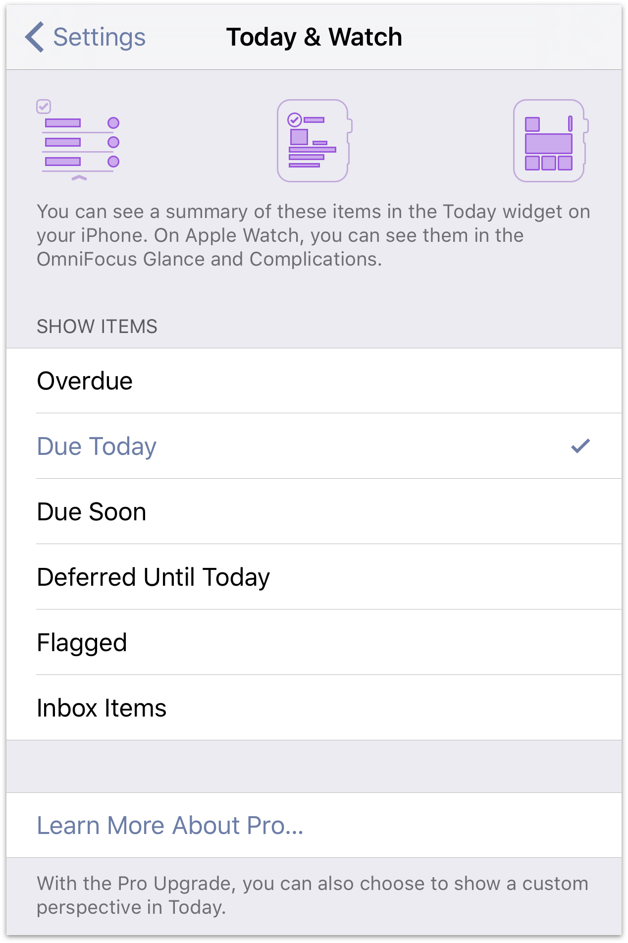 calendar settings omnifocus 3