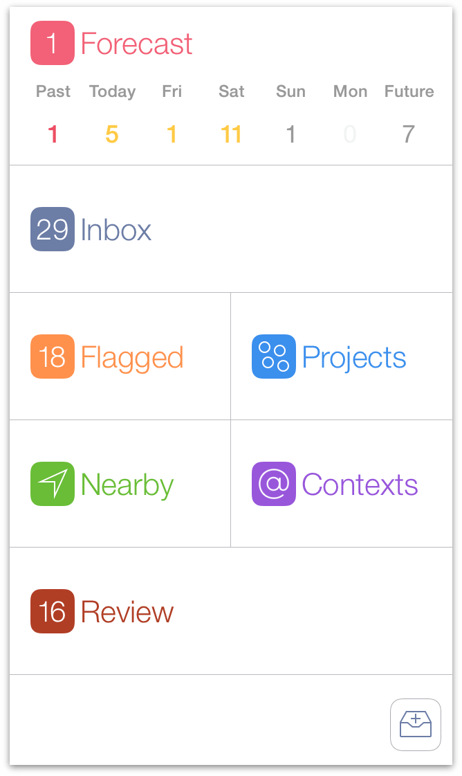 omnifocus icons