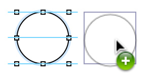 Option-drag an object to duplicate an object