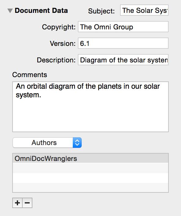 The Document Data Inspector