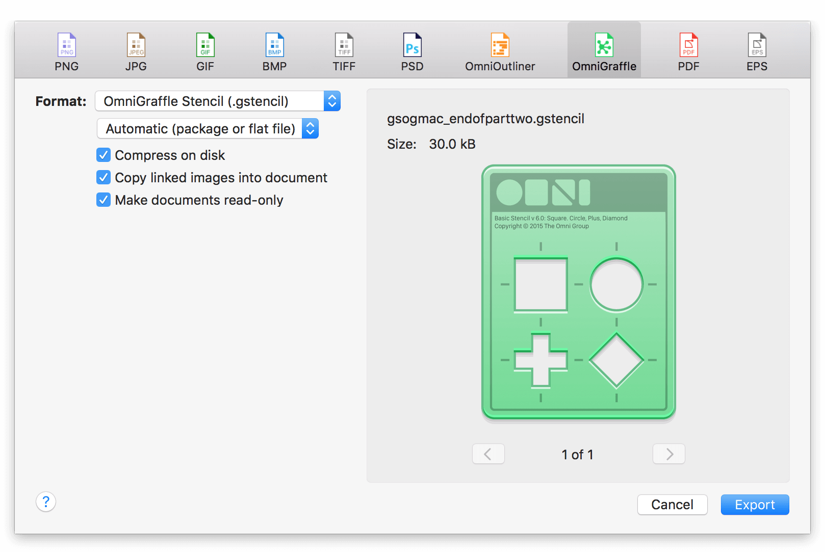 omnigraffle pro opening up visio document problem