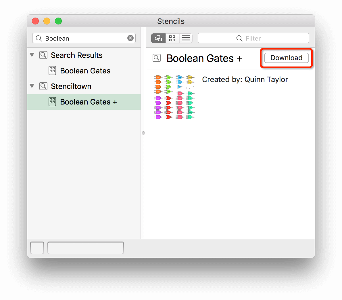 omnigraffle stencils