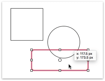 Moving the circle on Layer 2 along with the artboard.