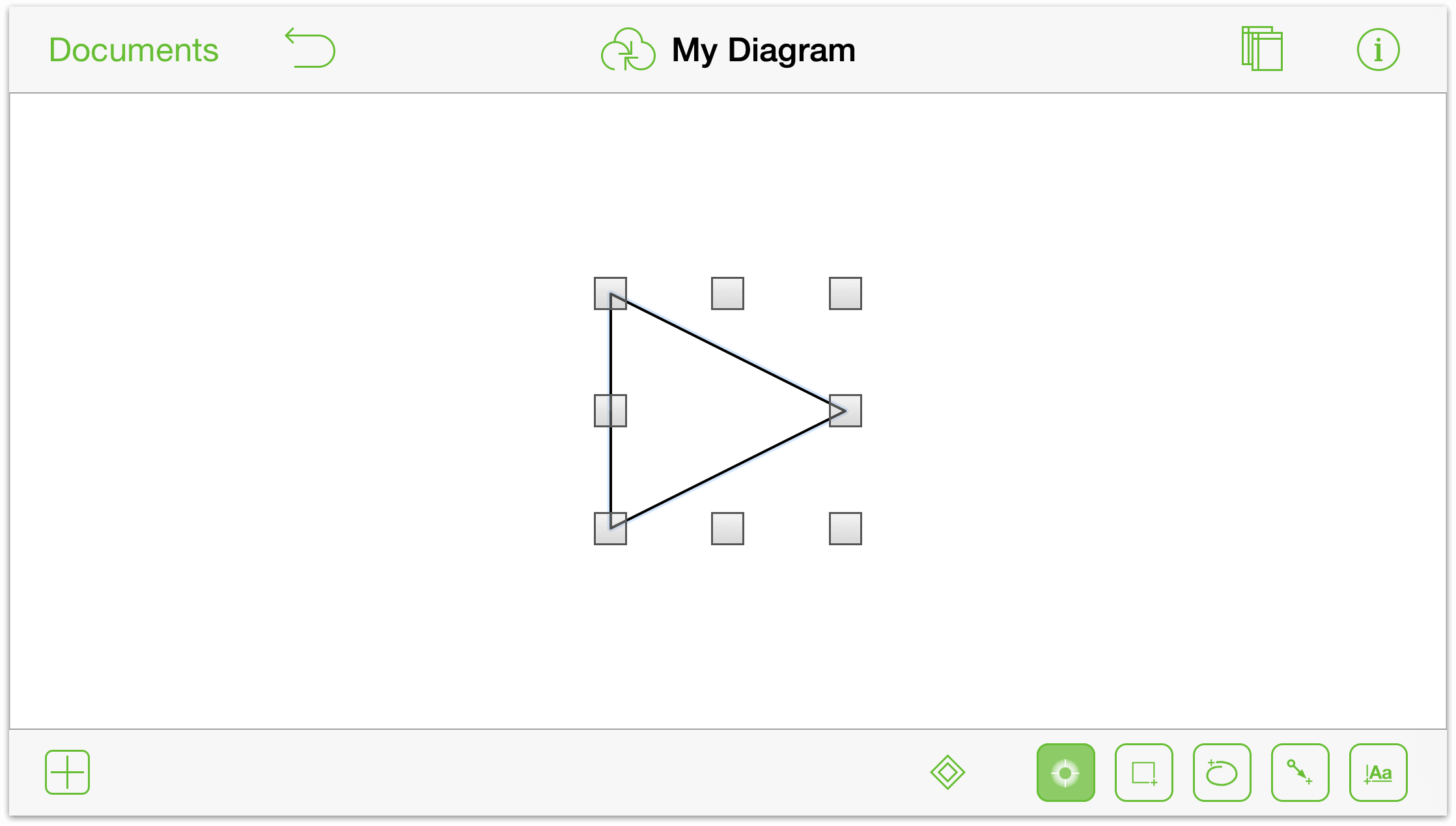 The lone, soon to be a leaf, triangle