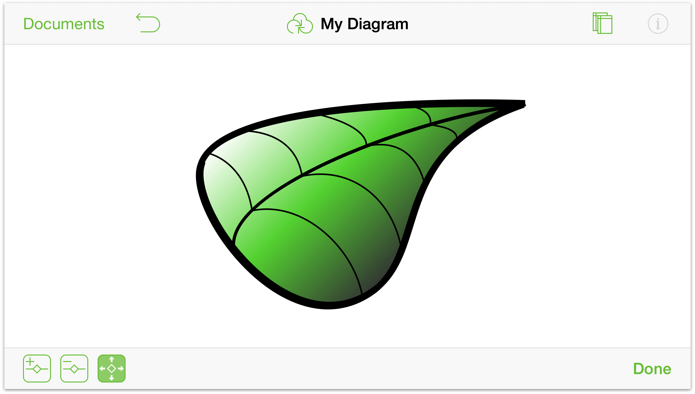 The finished leaf