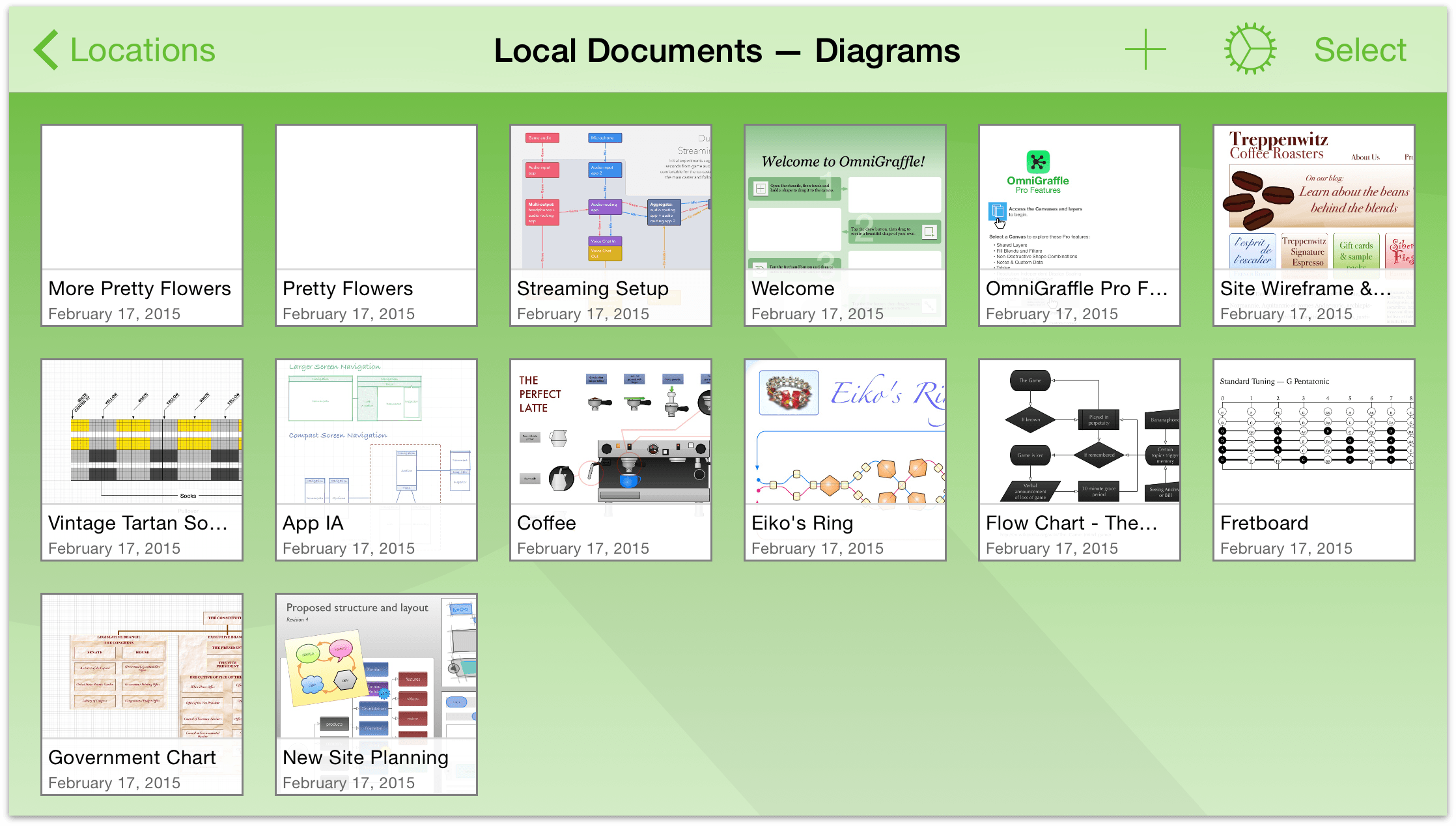 Select the file you want to discard of.