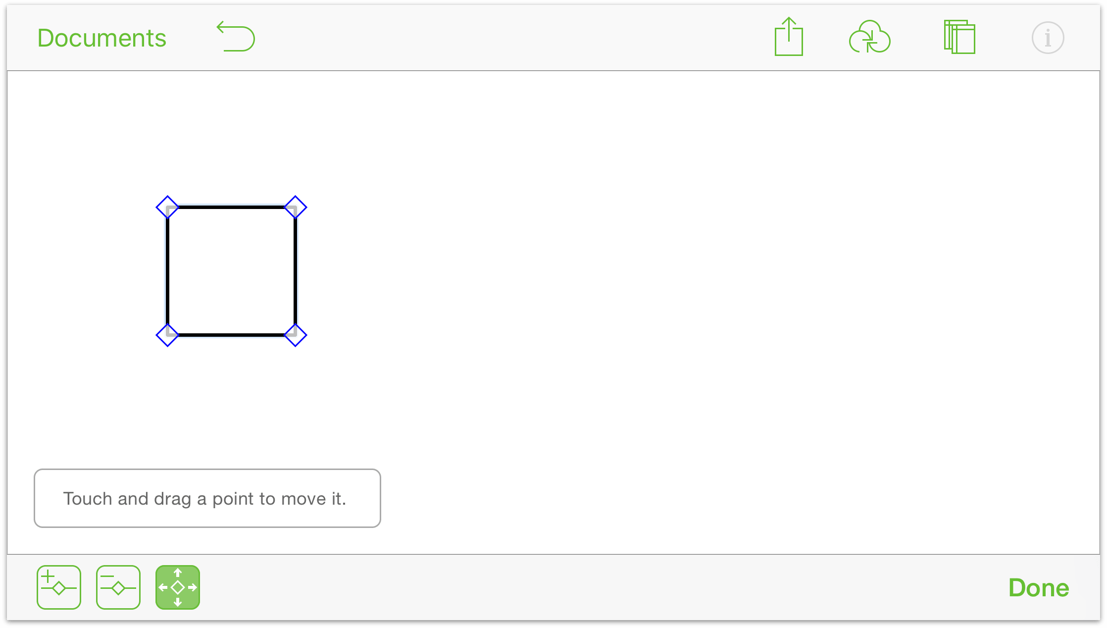 The Add, Remove, and Point Selection tools