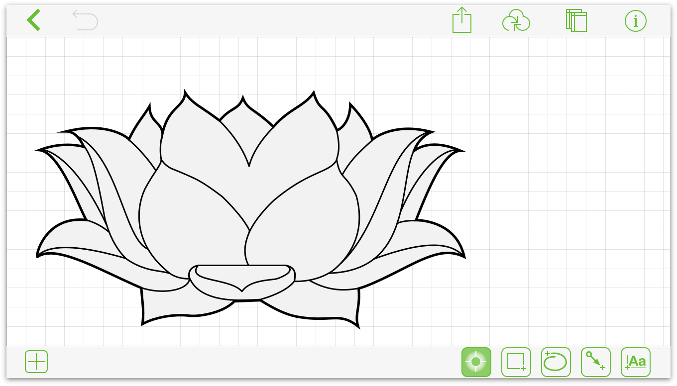 OmniGraffle on iPhone Six