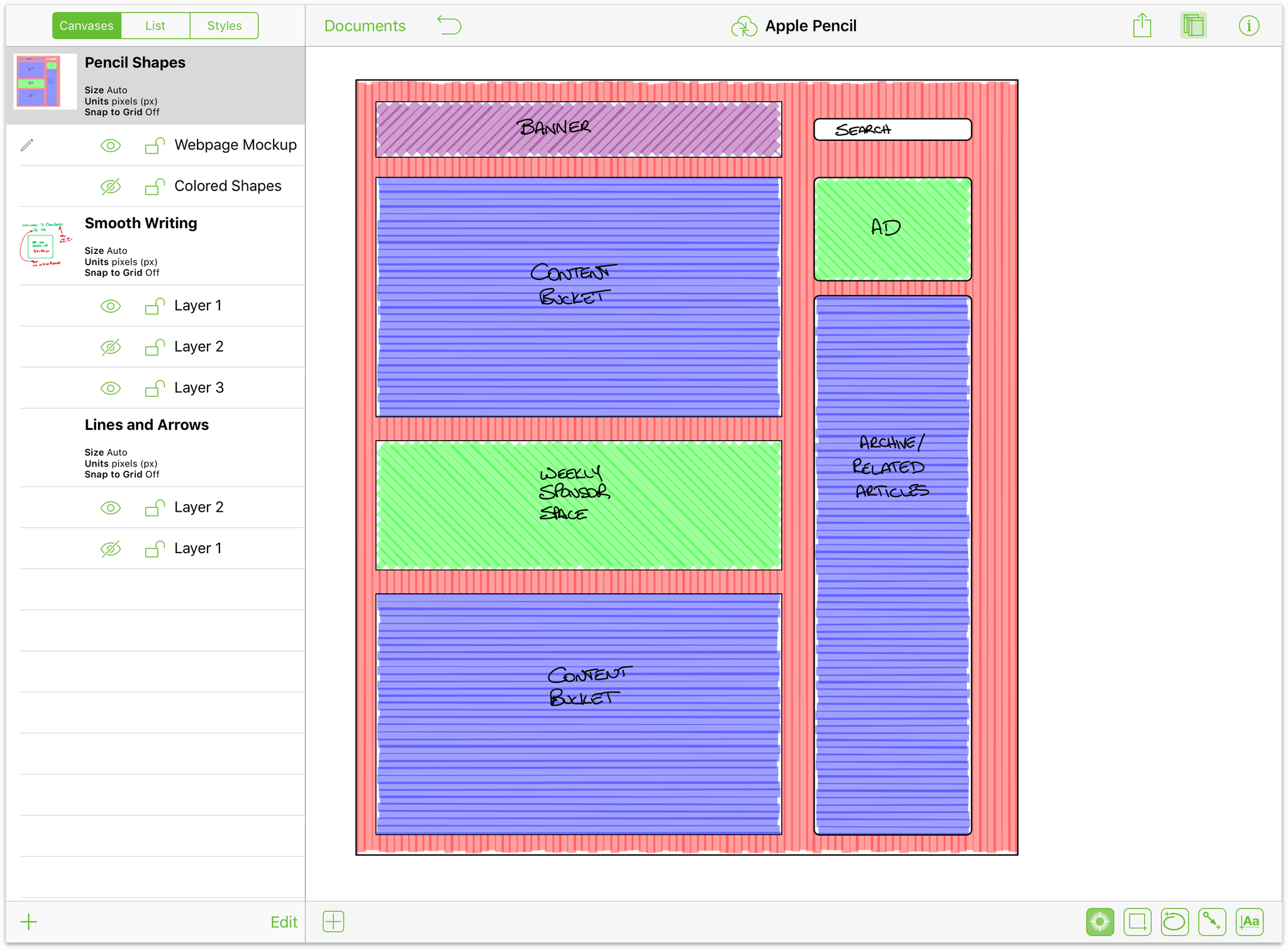 omnigraffle ios 8 stencil