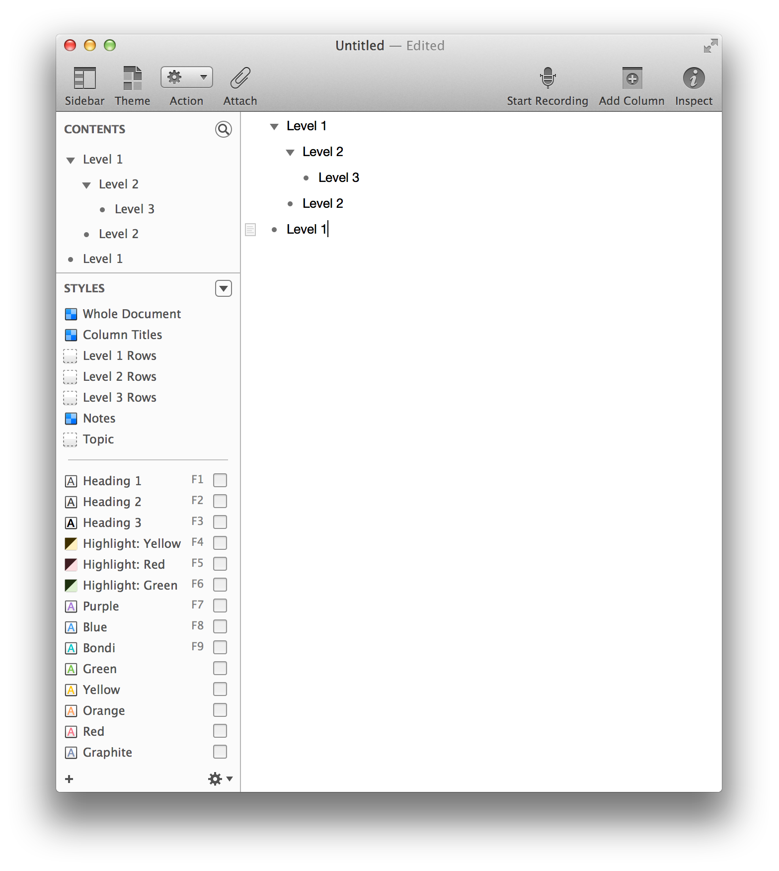 instal the new version for mac OmniOutliner Pro
