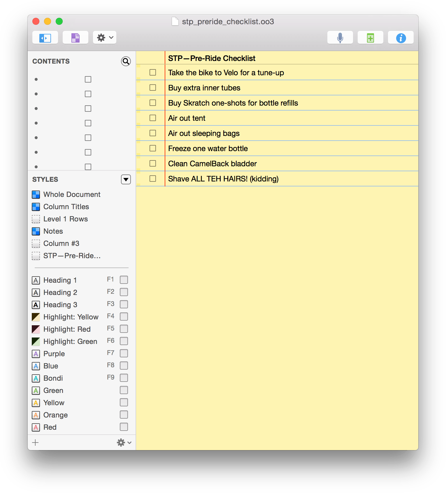how to make the more columns in in notepad for mac