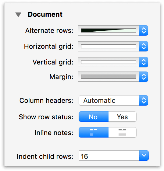 the Document Inspector