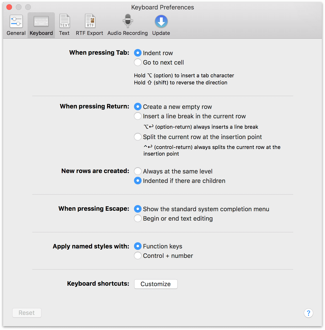 for mac download OmniOutliner Pro