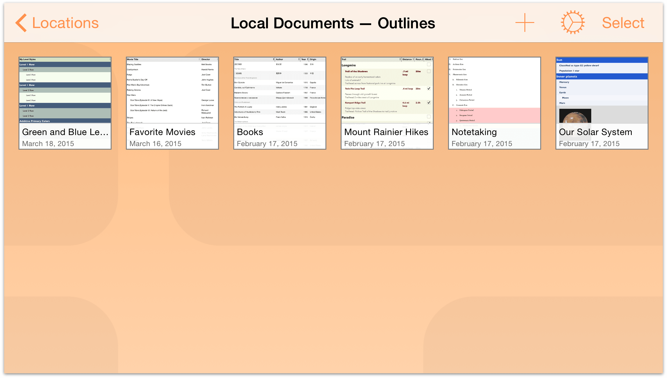 The Local Documents folder