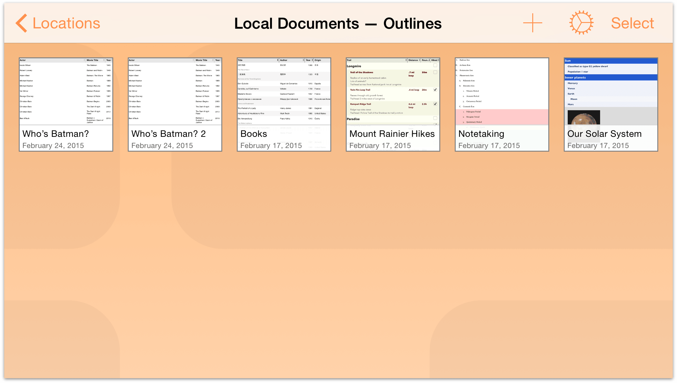 Press the Duplicate icon to make a copy of a file