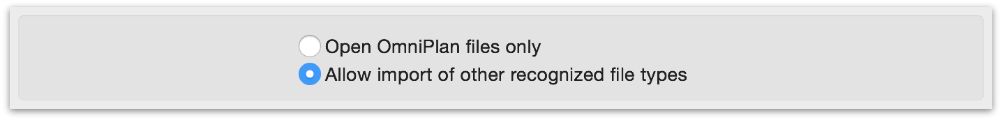 Be sure that Allow import of other recognized file types is checked in the Open dialog.