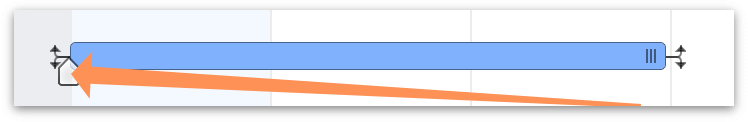 Adjusting task completion in the Gantt chart.