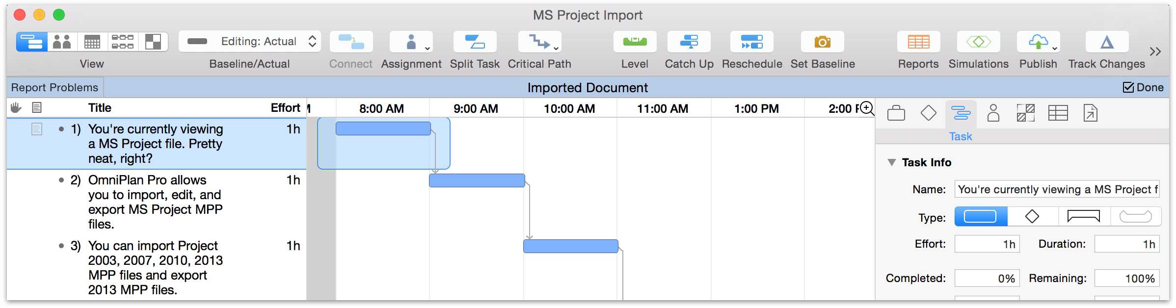 ms project on mac
