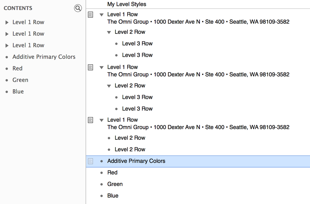 Ungroup can only be used on rows with children