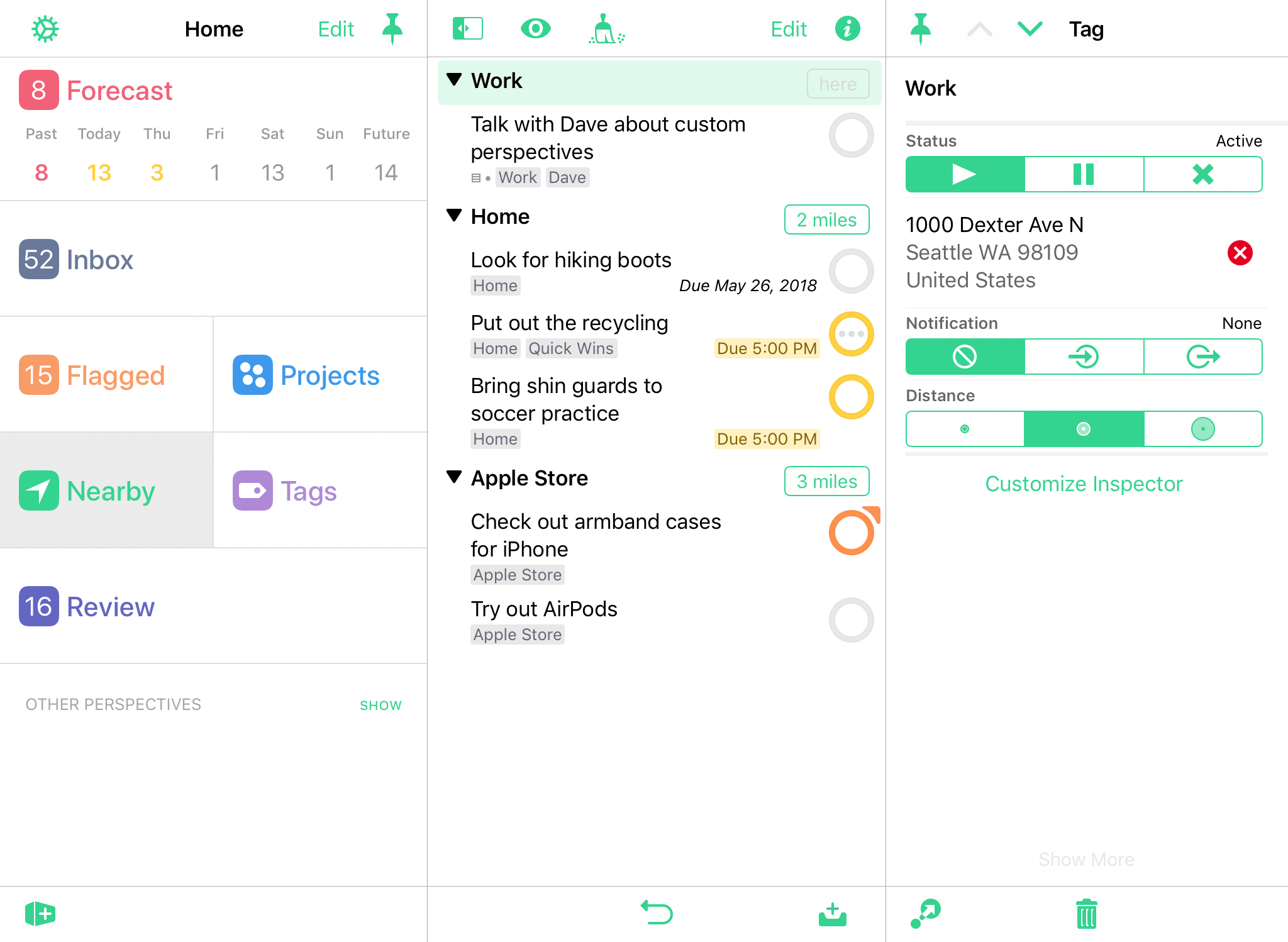 how to use omnifocus 3