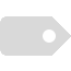 the tag icon, a grey tag