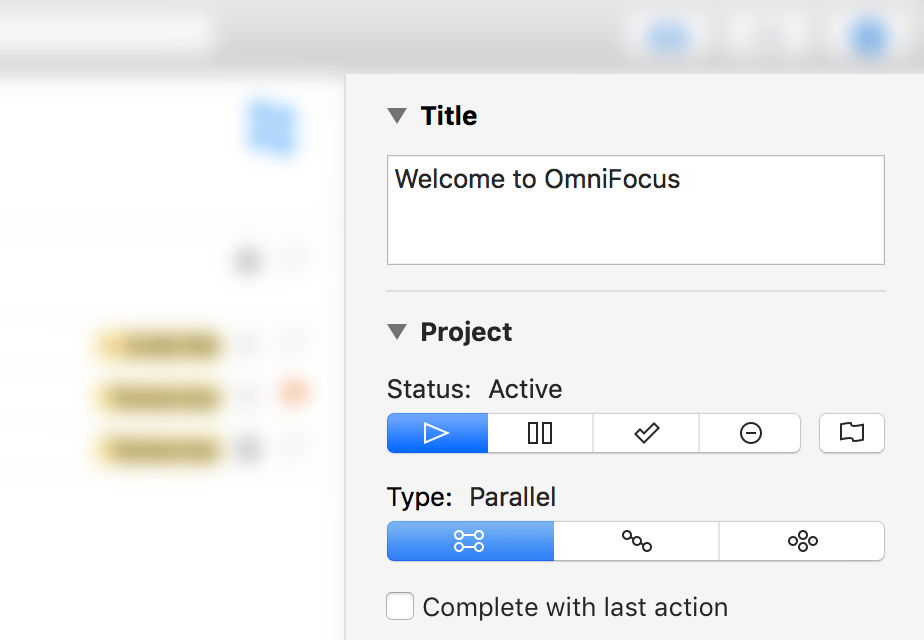 using workflow taskpaper with omnifocus