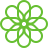 Eine blumenähnliche Form