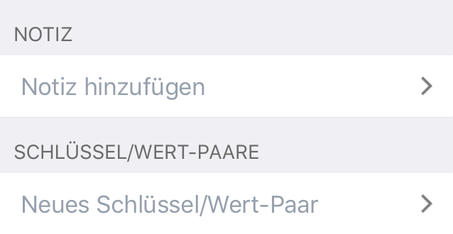 Das Informationsfenster „Arbeitsflächenmetadaten“