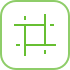 Ein Doppelkreuz- oder Rautensymbol