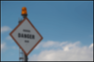 the blur filter applied to an object that overlies an image underneath