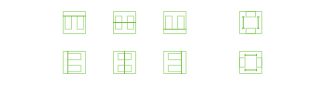 object-to-canvas alignment buttons