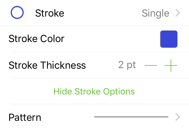 The Stroke inspector