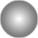 un círculo con un degradado radial bicolor