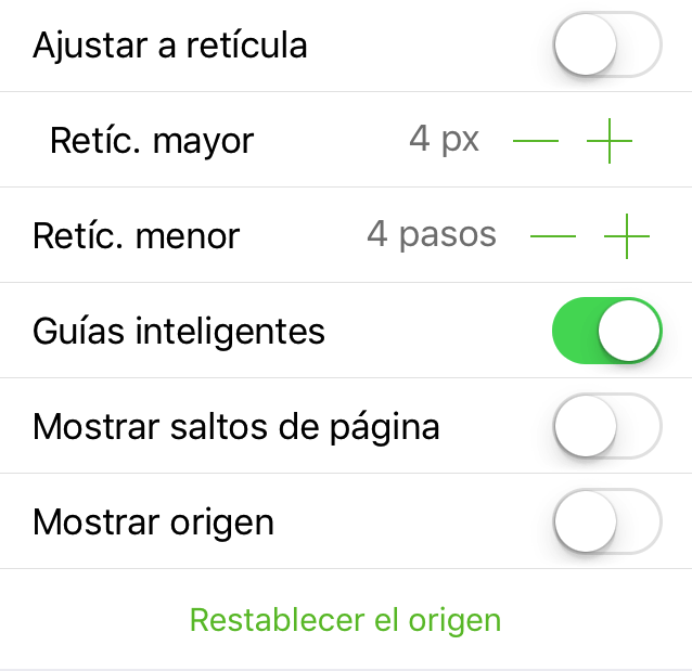 El inspector Retícula y guías