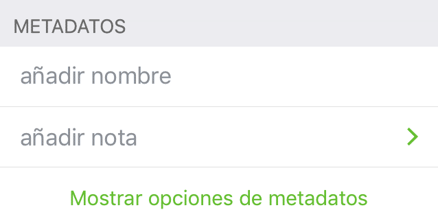 El inspector Metadatos