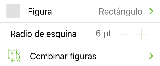 El inspector Figura en OmniGraffle Pro