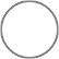 cercle blanc avec un contour noir